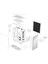 Fractal Design Define 7 Compact Temperli Mid Tower Bilgisayar Kasası Beyaz (FD-C-DEF7C-04) 5