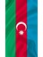 Azerbaycan Bayrağı Raşel Kumaş Dijital Baskı 70 x 105 cm 2