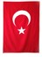 Türk Bayrağı Alpaka Kumaş Fabrikasyon Baskı 100 x 150 cm 2