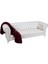 White Leather Chesterfield - Beyaz 2
