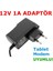 Adaptör 12V 1A Ac/dc Adaptör 12V Ac Adaptör Switch Mode Korumalı Tablet /modem 12V Adaptör 2