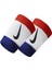 Swoosh Doublewide Wristbands Habanero Red/black Osfm Kol Bandi Kirmizi 1