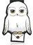 Harry Potter Hedwig Mıknatıslı Kitap Ayracı 2