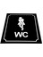 Wc Tabelası Bay Bayan Takım (2 Adet) Yönlendirme 10 cm x 12 cm 3