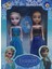 Mini Elsa Anna 2'li Oyuncak Bebek 2