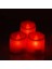 3 Lü LED Dumansız Pilli Mum Işık Kırmızı 1
