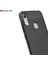 Huawei Y6S 2019 Kılıf Ultra Korumalı Deri Desenli Lüx Niss Silikon Kılıf + Tam Kaplayan 5d Cam Ekran Koruyucu Siyah 3