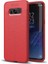 - Samsung Galaxy S8 - Kılıf Auto Focus Karbon Niss Silikon Kapak - Kırmızı - T1475 1