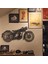 Cafe Racer Metal Tablo - Yarış Motoru - Harley - Modern Ev Dekorasyonları - APT222 1