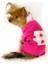 Pink Hearts Polar Kapşonlu Köpek Tulumuköpek Kıyafeti 1