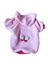 Pembe Kelebek Kapşonlu Sweat By Kemique Köpek Kazağı 3
