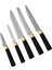 Woodland Black 6 Parça Bıçak Seti 4