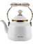 Troy Vintage İndüksiyon Tabanlı Beyaz Kettle 1