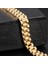 Gold 316 L Çelik Parlak ve Mat Erkek Bileklik ED02SR 4