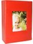 100'LÜK 10x15cm Pencereli Kırmızı Deri Fotoğraf Albümü 1
