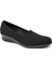 Siyah Kadın Slip On / Bağcıksız 21704351052 Felicia Black/black Textile/feather 1