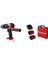 Te-Cd 18 Li-I Bl Kömürsüz Darbeli Matkap + 18V 6AH Çift Akülü Çantalı Set 1