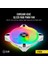 CORSAIR CO-9050103-WW QL120 RGB 120 MM DÖRT RGB RENK DÖNGÜLÜ BEYAZ PWM FAN 3