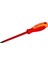 Izeltaş Elektrikçi Izoleli Düz Uçlu Tornavida, 1000 V, Sarı/kırmızı, 5.5 x 125 mm 1