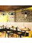 Bisiklet Tekerlek Sarkıt Avize Metal Retro Ferforje Bar Otel Restaurant Tavan Lamba 5