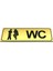 Wc Tabelası Bay Bayan Komik Yönlendirme Levhası 5 cm x 15 cm 1