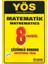 YÖS Matematik 8 Fasikül Çözümlü Deneme 1