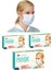 Tek Kullanımlık Full Ultrasonik Cerrahi Maske 3 Katlı Burun Telli 75 Adet 3 Kutu 1