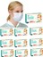 Tek Kullanımlık Full Ultrasonik Cerrahi Maske Yüksek Filtrasyon Sistemli 3 Katlı Burun Telli 250 Adet 10 Kutu 1