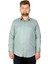 Büyük Beden Erkek Gömlek Gabardin 20360 Su Yeşili 1