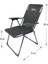 Katlanır Kamp Sandalyesi - Balıkçı Sandalyesi (Siyah) 1