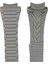 Porsche Design P6620 Uyumlu Gri Silikon Saat Kordonu 3