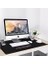 Speed 30cm X 60cm Masaüstü Oyun Gaming Ofis Baskısız Kaymaz Mousepad - Siyah 4