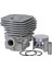 Silindir+Piston Husqvarna 395 56 mm 1