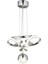 Luxury Modern Sarkıt LED Avize Krom BURENZE650 1