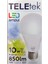 10 W Teletek LED Ampul E27 Normal Duy Beyaz 2