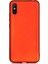 Case 4U Xiaomi Redmi 9A Kılıf Klasik Mat Renkli Yumuşak Premier Silikon Kırmızı 1