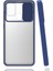 - Samsung Galaxy M31 - Kılıf Slayt Sürgülü Arkası Buzlu Lensi Kapak - Lacivert - T15442 1