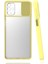 - Samsung Galaxy M51 - Kılıf Slayt Sürgülü Arkası Buzlu Lensi Kapak - Sarı - T15444 1