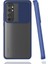 - Xiaomi Mi Note 10 Lite - Kılıf Slayt Sürgülü Arkası Buzlu Lensi Kapak - Lacivert - T15452 1