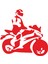 Motorcu Sticker 00403 1