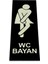 Wc Tuvalet Tabelası Bayan Kapı Yönlendirme Levhası 5 cm x 15 cm 1