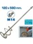 TH14343 Boya Alçı ve Harç Karıştırıcı Uç 120X580 mm 1