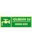 Fotolümen Içilebilir Su / Driking Water 2.6 mm PVC Uyarı Levhası 10 x 30 cm 1