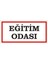 Eğitim Odası (Kendinden Yapışkanlı Etiket) 17 x 35 cm 1