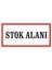 Stok Alanı (Kendinden Yapışkanlı Etiket) 17 x 35 cm 1