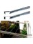 Balkon Çamaşır Askılığı Alüminyum Çamaşır Kurutmalığı Kare 60 x 25 Cm. 2