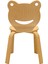 FROG Naturel Ahşap Çocuk Sandalyesi 2 - 7 Yaş 3