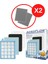 Philips Powerpro Active Fc9520 9521 9525 9530 Uyumlu Hepa Filtre Seti + 2 Adet Sünger 2