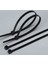 38cm x 8mm Plastik Cırt Kelepçe (Kablo Bağı) Siyah 1