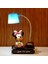 Minnie Mouse Mavi Masa Gece Lambası Işıklı Biblo 2